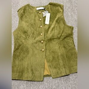 Commense Olive Green Women's Vest
